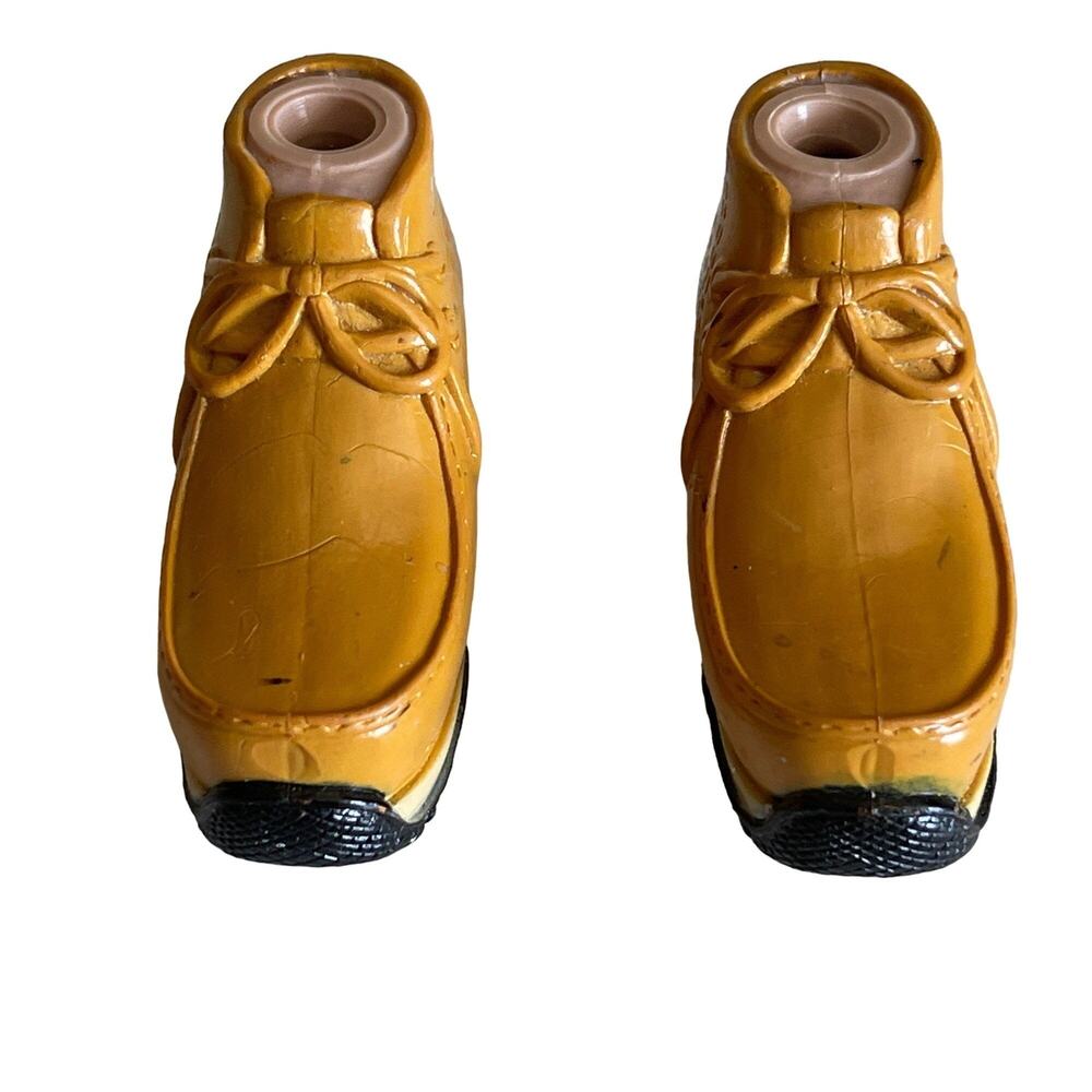 Bratz Boyz Footwear Feet Mustard lace tie shoe boots